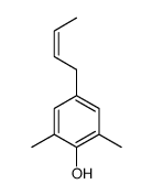 4-but-2-enyl-2,6-dimethylphenol结构式