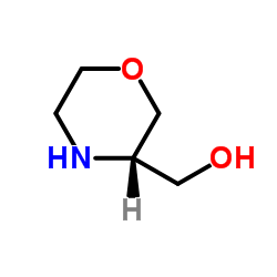 3(S)-羟基甲基吗啉结构式