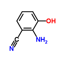 2-氨基-3-羟基苯腈结构式