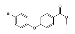 Methyl-4-(4-Bromophenoxy)benzoate结构式
