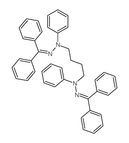 N,N-bis(benzhydrylideneamino)-N,N-diphenyl-butane-1,4-diamine结构式