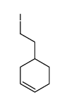 4-(2-iodoethyl)cyclohexene结构式