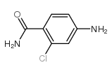 4-氨基-2-氯苯甲酰胺结构式