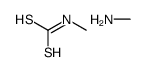 N-methyldithiocarbamic acid, compound with methylamine (1:1)结构式