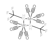 TETRACARBONYL(TRIFLUOROMETHYLTHIO)MANGANESE dimer结构式