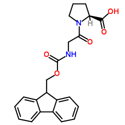 Fmoc-Gly-Pro-OH结构式