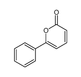 6-phenylpyran-2-one结构式