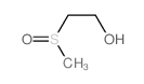 2-methylsulfinylethanol结构式