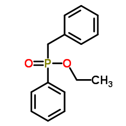 [ethoxy(phenyl)phosphoryl]methylbenzene结构式