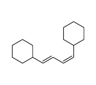 [(1E,3Z)-4-cyclohexylbuta-1,3-dienyl]cyclohexane结构式