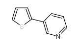3-(2-噻吩基)吡啶结构式