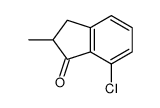 7-氯-2-甲基-1-茚酮结构式
