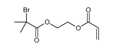 2-prop-2-enoyloxyethyl 2-bromo-2-methylpropanoate结构式