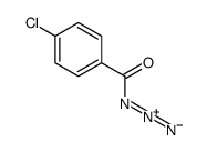 4-chlorobenzoyl azide结构式