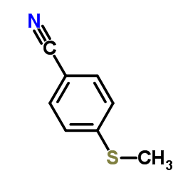 4-甲硫基氰苯结构式