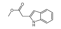 methyl 2-(1H-indol-2-yl)acetate结构式