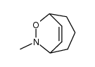 N-methyl-8-oxa-9-azabicyclo[3.2.2]non-6-ene结构式