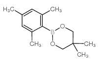 2,4,6-三甲基苯硼酸新戊二醇酯结构式