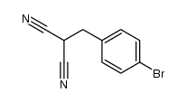 2-cyano-3-(4-bromophenyl)propionitrile结构式