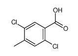 2,5-dichloro-4-methylbenzoic acid结构式