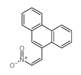 Phenanthrene,9-(2-nitroethenyl)-结构式
