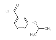 3-propan-2-yloxybenzoyl chloride结构式
