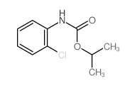 propan-2-yl N-(2-chlorophenyl)carbamate结构式