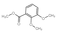 2,3-二甲氧基苯甲酸甲酯结构式