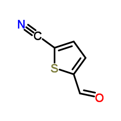 5-氰基-2-噻吩甲醛结构式