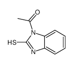 2H-Benzimidazole-2-thione,1-acetyl-1,3-dihydro-(9CI)结构式