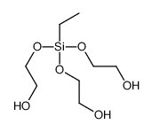 2-[ethyl-bis(2-hydroxyethoxy)silyl]oxyethanol结构式