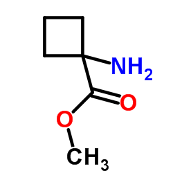 1-氨基环丁甲酸甲酯结构式