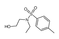 N-ethyl-N-(2-hydroxyethyl)-4-methylbenzenesulfonamide结构式