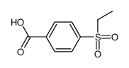 4-(ethylsulfonyl)benzoic acid结构式