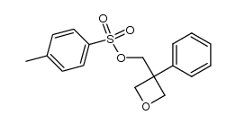 (3-phenyl-oxetan-3-yl)methyl p-toluenesulfonate结构式