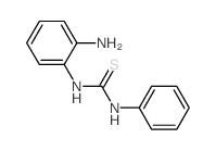 N-(2-氨基苯基)-N-苯基硫脲结构式