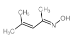 4-Methyl-3-penten-2-one oxime结构式