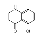 5-CHLORO-2,3-DIHYDROQUINOLIN-4(1H)-ONE结构式