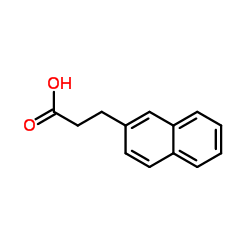 3-萘-2-丙酸结构式
