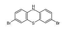 3,7-dibromo-10H-phenothiazine结构式