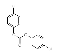 Carbonicacid, bis(4-chlorophenyl) ester结构式