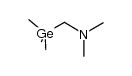 (N,N-dimethylaminomethyl)trimethylgermane结构式