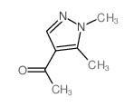 1-(1,5-二甲基-1H-吡唑-4-基)乙酮结构式