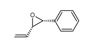 cis-2-phenyl-3-ethenyl oxirane结构式