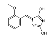 5-(2-methoxyphenyl)methylenehydantoin结构式