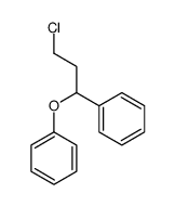 (3-chloro-1-phenoxypropyl)benzene结构式