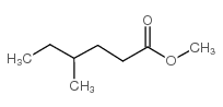 methyl 4-methylhexanoate结构式