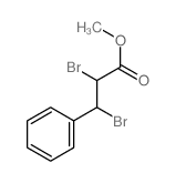methyl 2,3-dibromo-3-phenyl-propanoate结构式