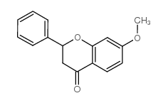 7-甲氧基黄酮结构式