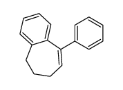 9-Phenyl-6,7-dihydro-5H-benzo[7]annulene结构式